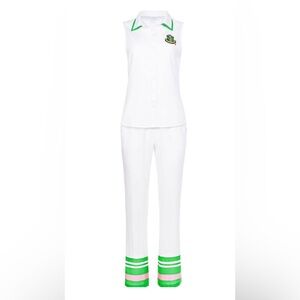 Alpha Kappa Alpha Elegant White Women's two-piece